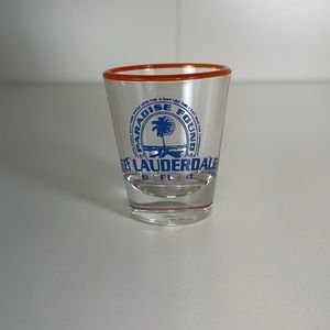 3/$12 NWT Paradise Found Ft. Lauderdale Florida Shot Glass
